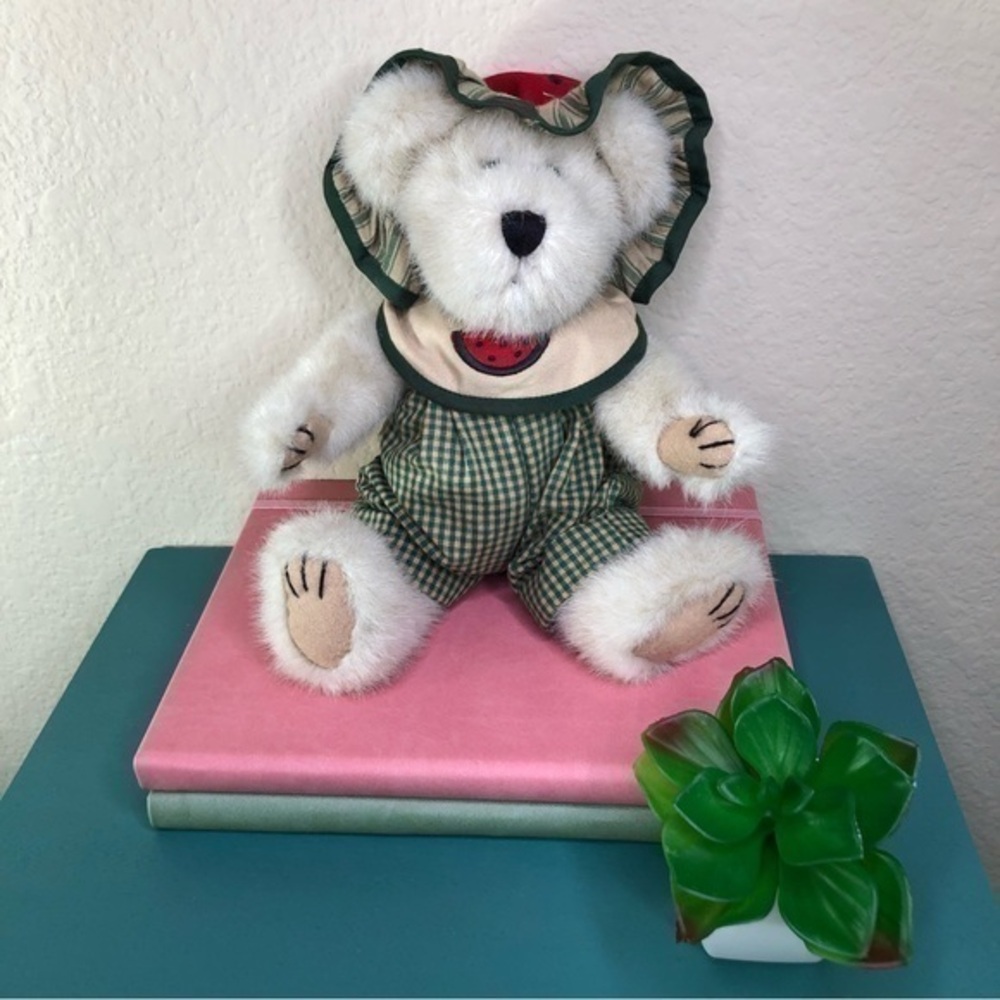 Boyd’s Bears Teddy Bear Watermelon Hat & Outfit Sugar McRind TJ’s Best Vintage